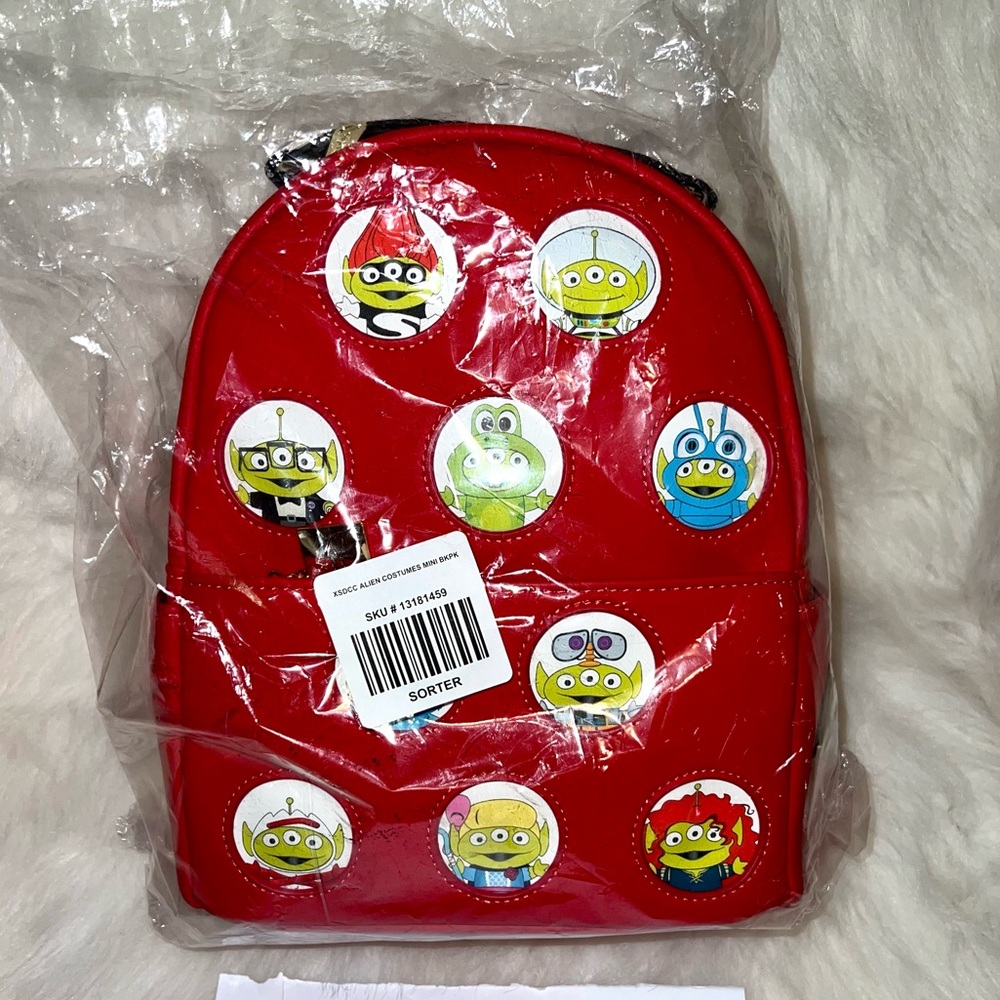 Loungefly Toy Story Aliens mini backpack